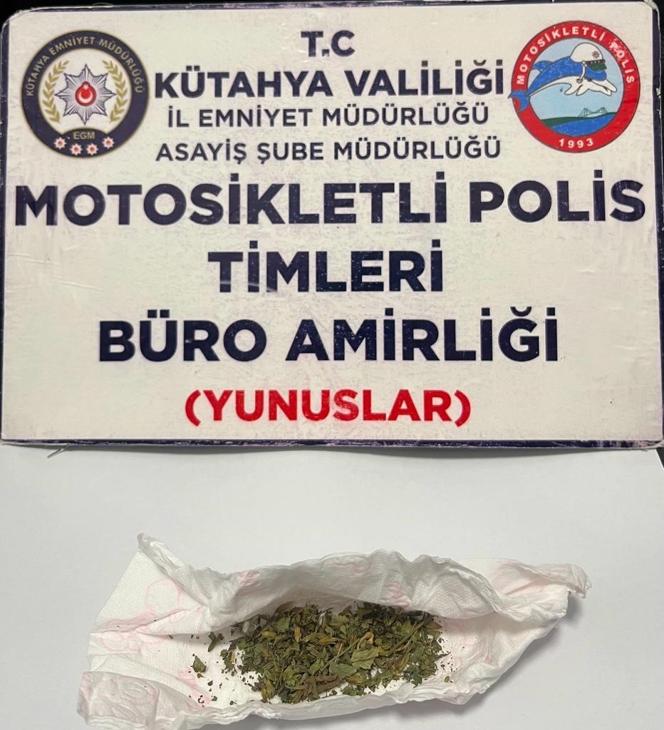 Kütahya'da polis operasyonunda bonzai ele geçirildi.