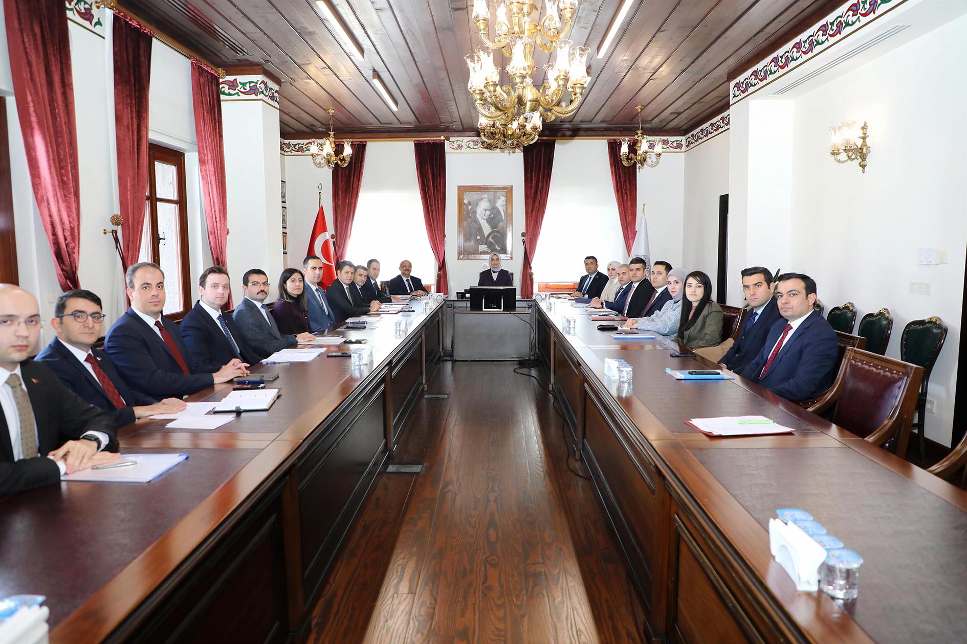 Vali Yiğitbaşı Başkanlığında Kaymakamlar Toplantısı Gerçekleştirildi