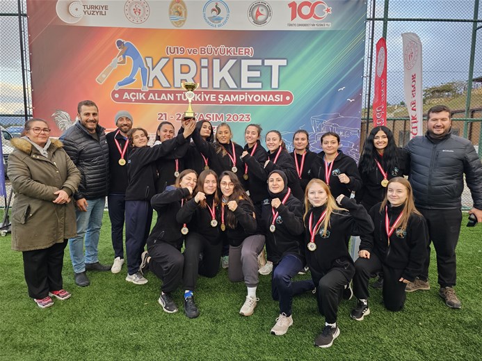Afyonkarahisar Spor Lisesi Kriket Şampiyonu!