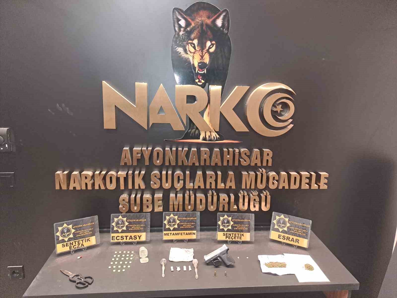 Afyon'da başarılı uyuşturucu operasyonu: 6 gözaltı!