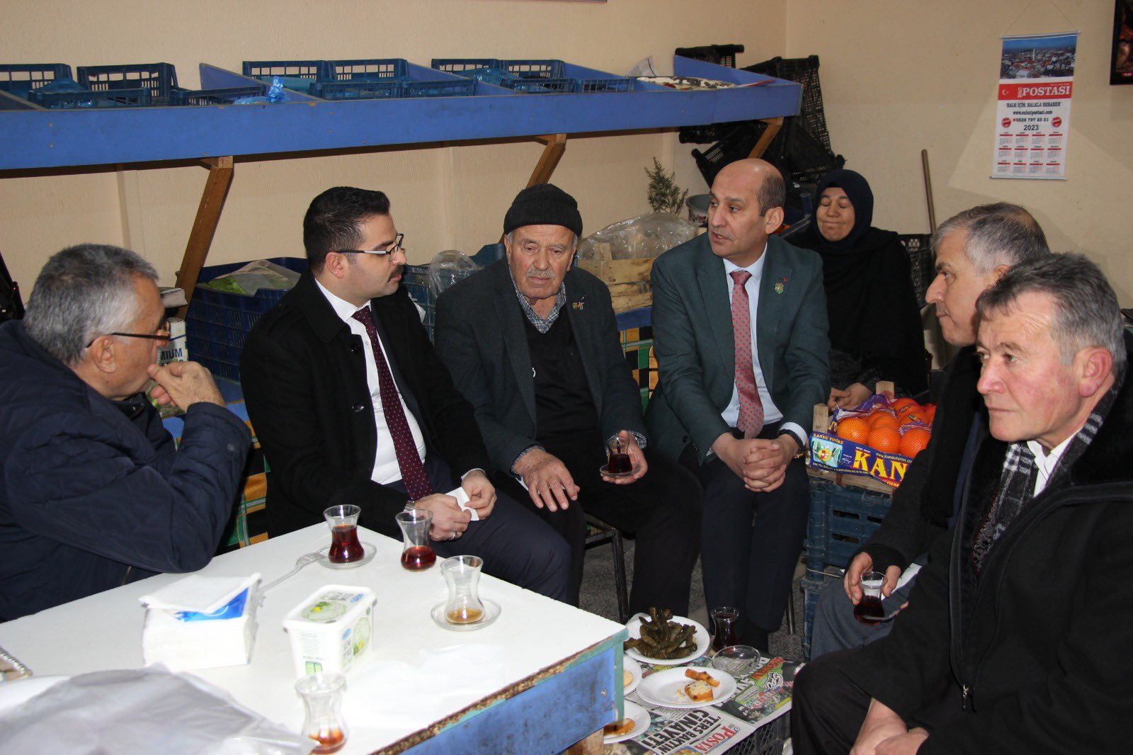 Afyonkarahisar Kaymakamı şehit ailesini ziyaret etti