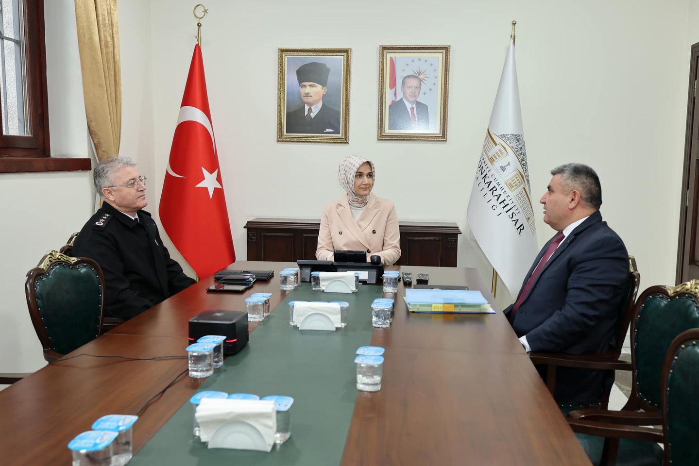 Vali Yiğitbaşı İçişleri Bakanı Ali Yerlikaya'nın başkanlığında gerçekleşen video konferansa katıldı.
