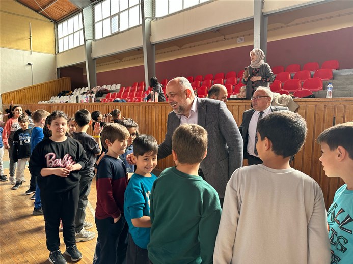 Sandıklı'da 657 öğrenciye sportif yetenek taraması yapıldı.
