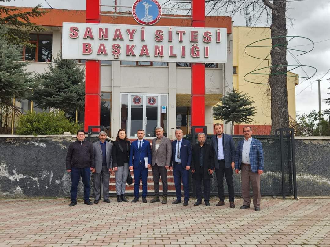 Yeniden Refah Partisi Yetkilileri Afyon'da Sanayi Kooperatifini Ziyaret Etti