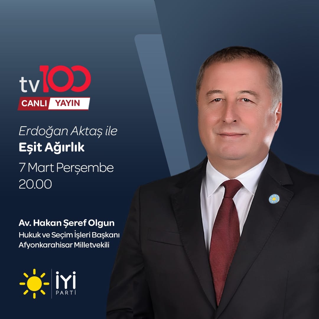 Hakan Şeref Olgun, Erdoğan Aktaş'ın programına katılıyor.