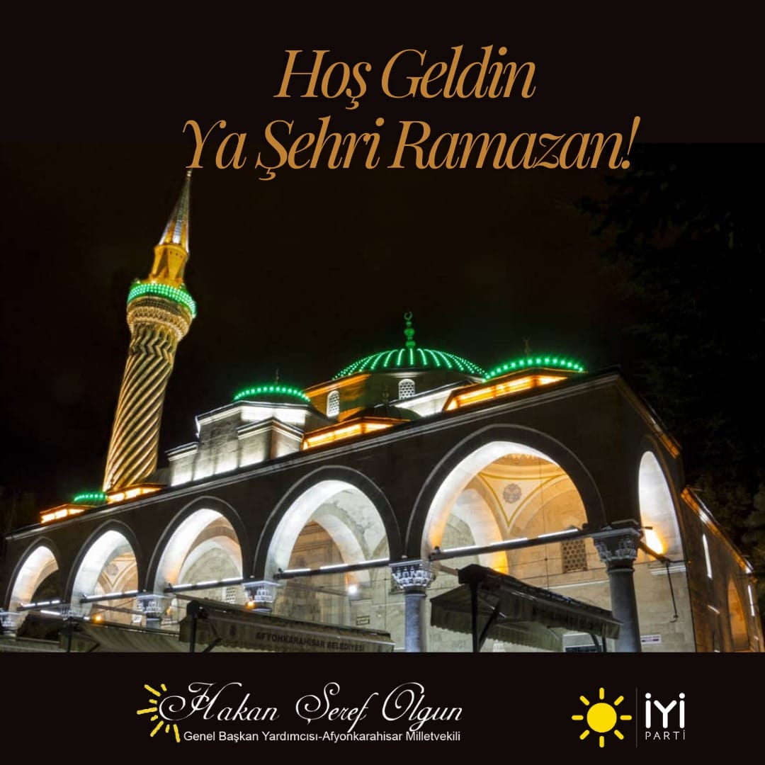 Hakan Şeref Olgun, Ramazan Ayı'nda birlik ve huzur diledi