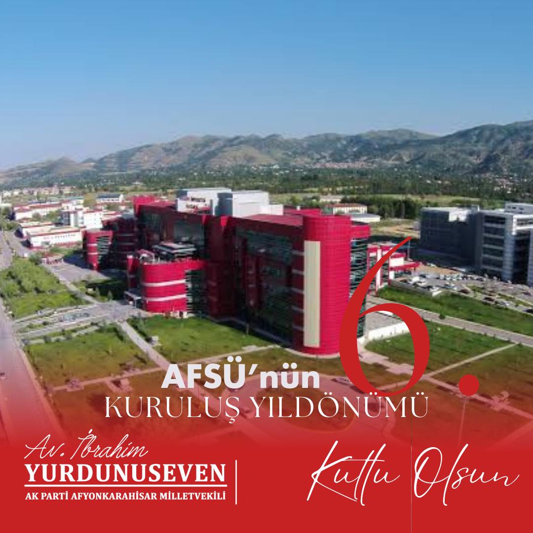 Afyonkarahisar Sağlık Bilimleri Üniversitesi’nin 6. Kuruluş Yıldönümü Kutlandı