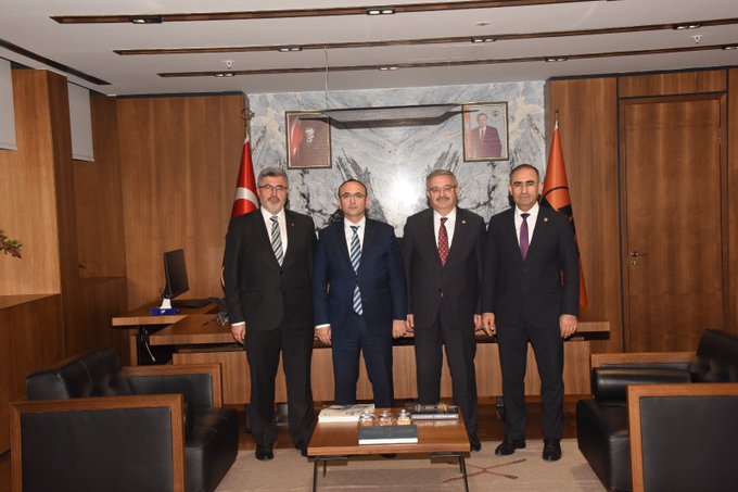 AK Parti Milletvekili Ali Özkaya, Karayolları Genel Müdürü'nü Ziyaret Etti