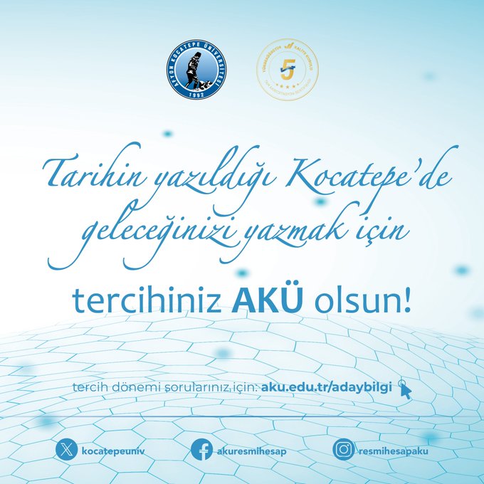 Afyon Kocatepe Üniversitesi, YKS sonuçlarının açıklanmasının ardından öğrencilere bilgilendirme yapacak