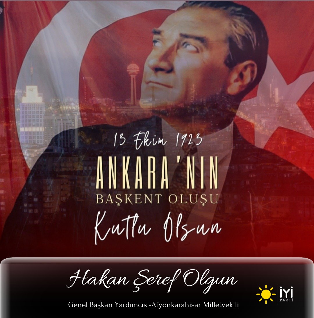 Türkiye Cumhuriyeti'nin Başkenti Ankara'nın Başkent Olma Yıldönümü