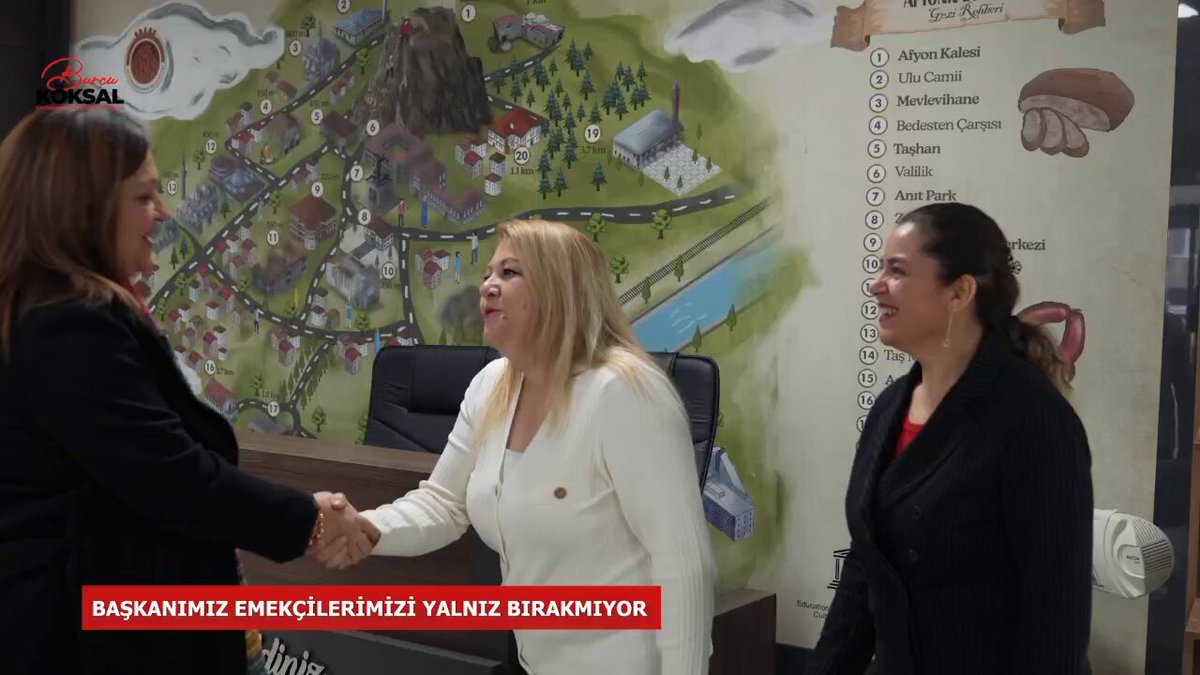 Afyonkarahisar Belediyesi'nden Emekçilere Teşekkür Ziyareti