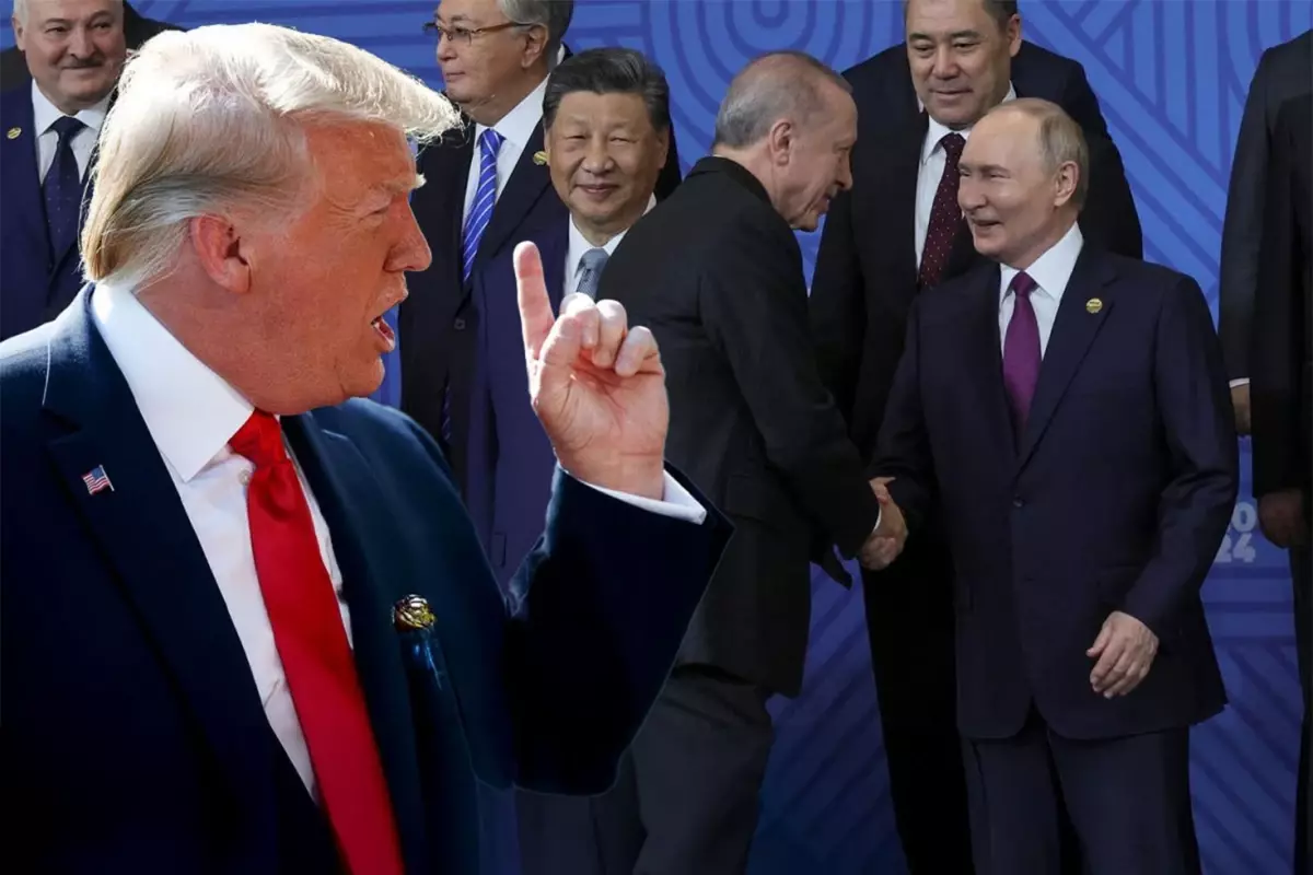 Trump'tan BRICS Ülkelerine Yüzde 100 Gümrük Vergisi Tehdidi
