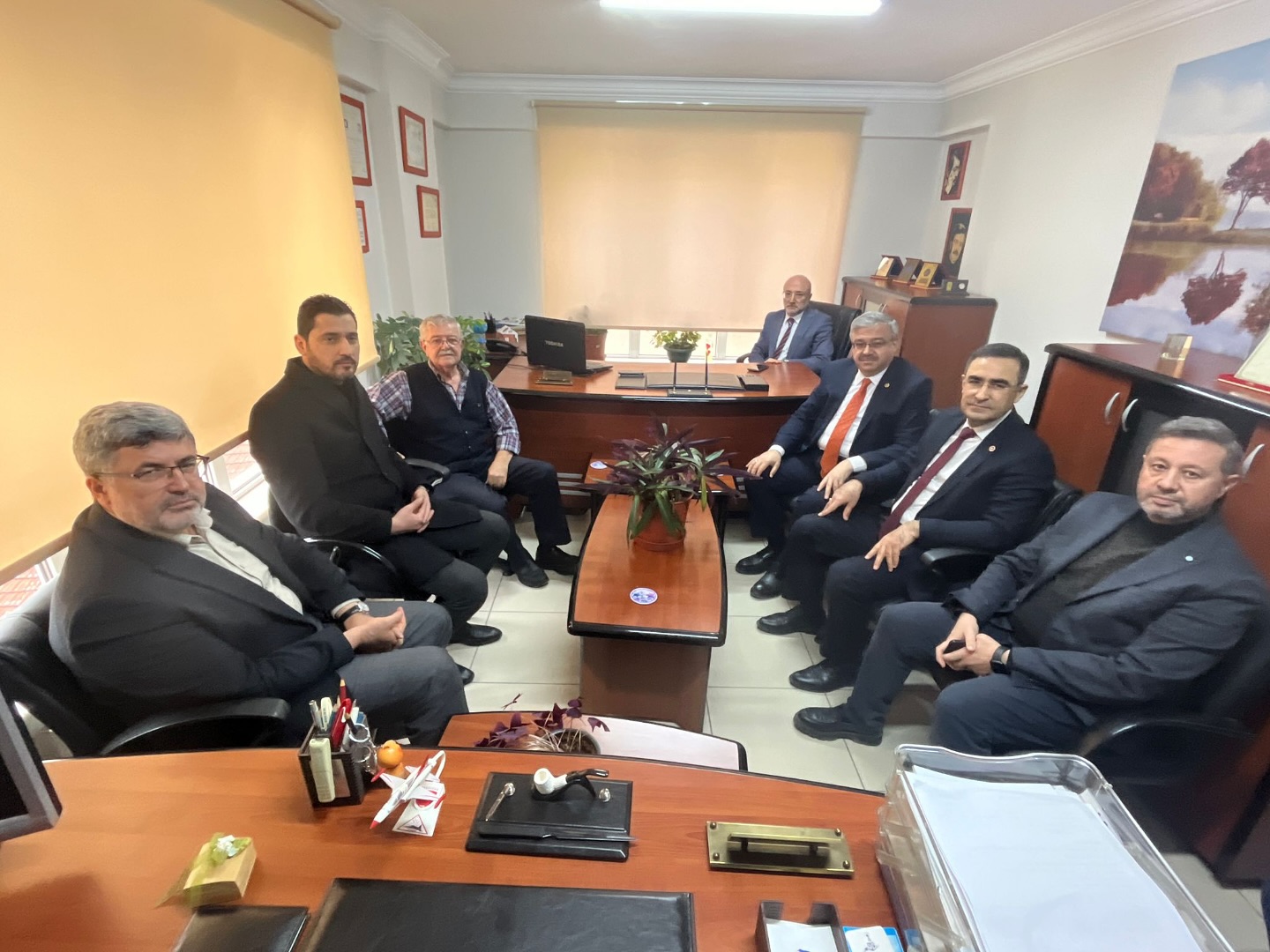 AK Parti Afyonkarahisar İl Başkanlığı'ndan Taziye Ziyareti