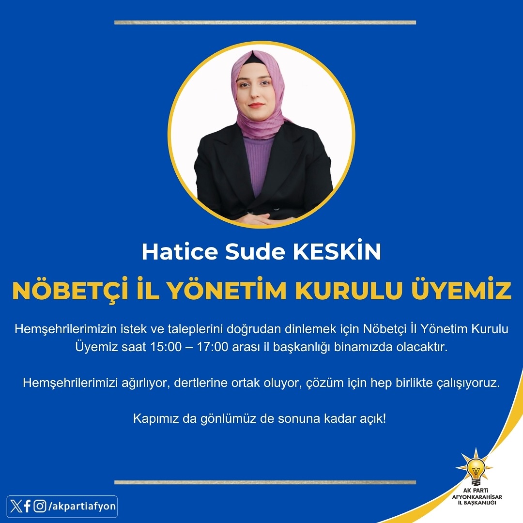 AK Parti Afyonkarahisar İl Başkanlığı'nda Citizen Buluşmaları Devam Ediyor