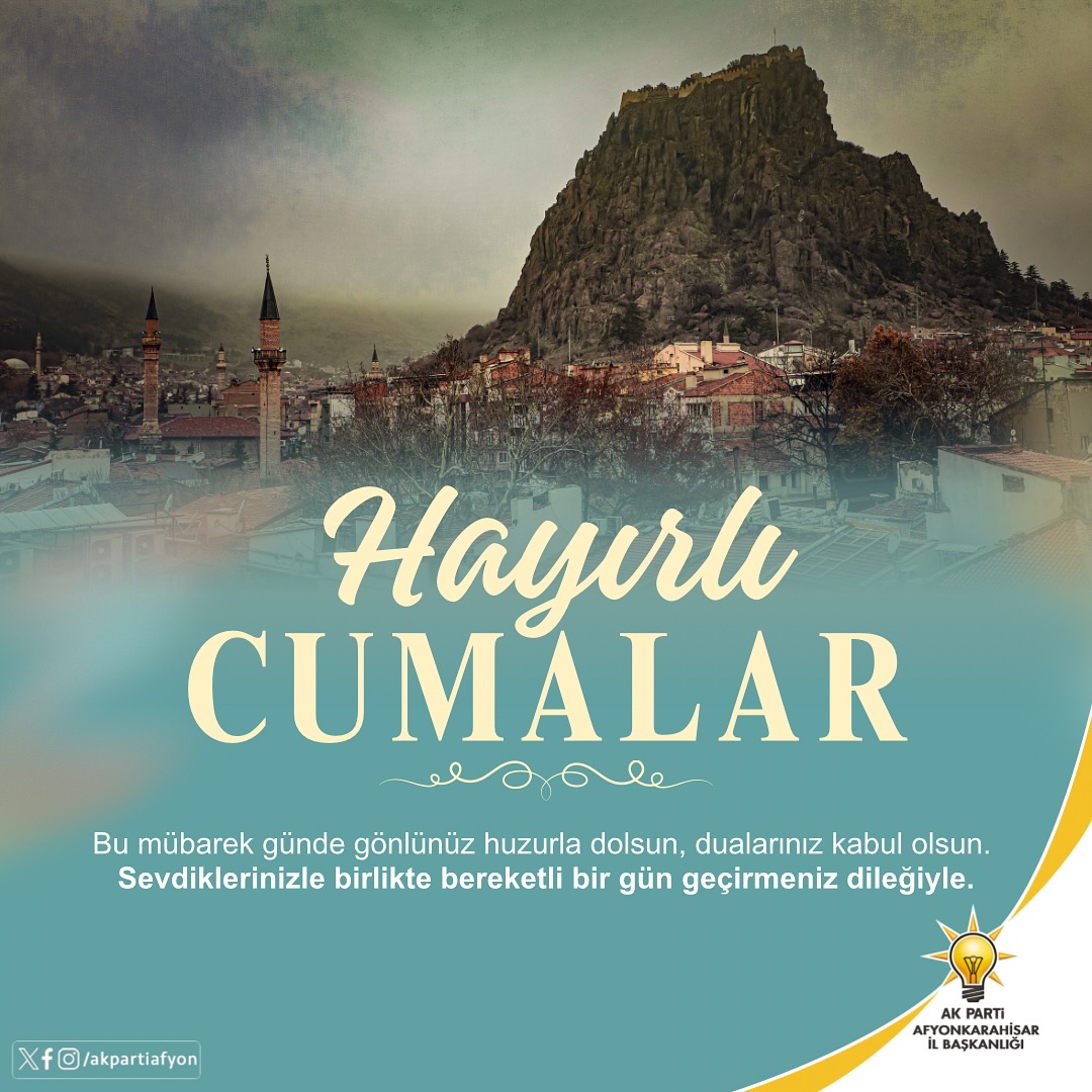AK Parti Afyonkarahisar İl Başkanlığı'ndan Ramazan Mesajı: 
