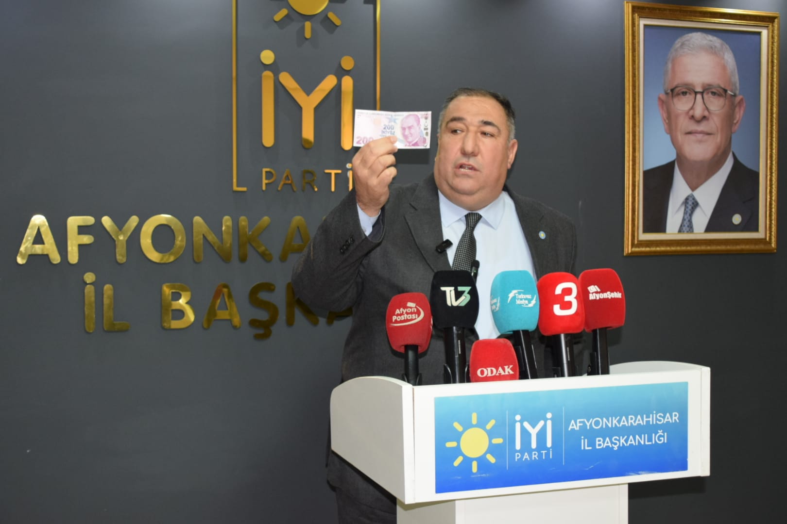 İYİ Parti İl Başkanı Muhammed Mısırlıoğlu'ndan Deprem Uyarısı